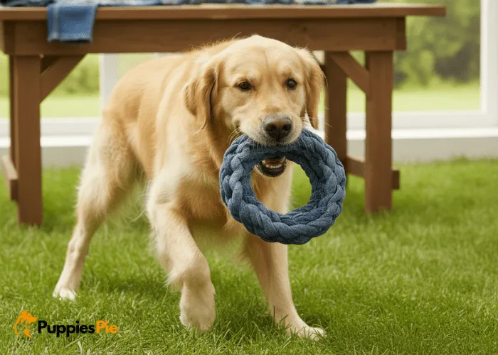 Recycled Jeans Dog Toy: A DIY Craft 2 Strong denim dog toy built to handle tough chewing and play.