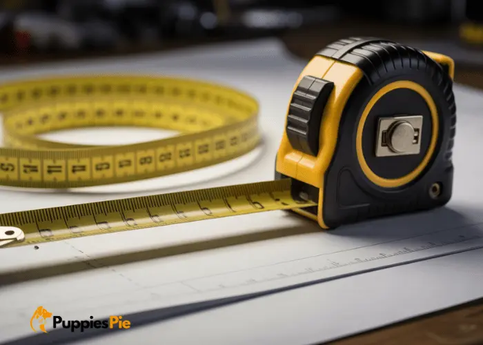 A flexible measuring tape unfurled across a wooden surface, with numbers clearly visible, emphasizing the importance of accuracy in construction.