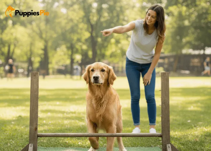Common mistakes in dog agility training, including rushing jumps, slippery surfaces, and delayed rewards.